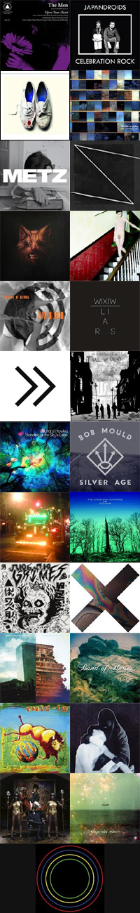 Top 25 Albums of 2012